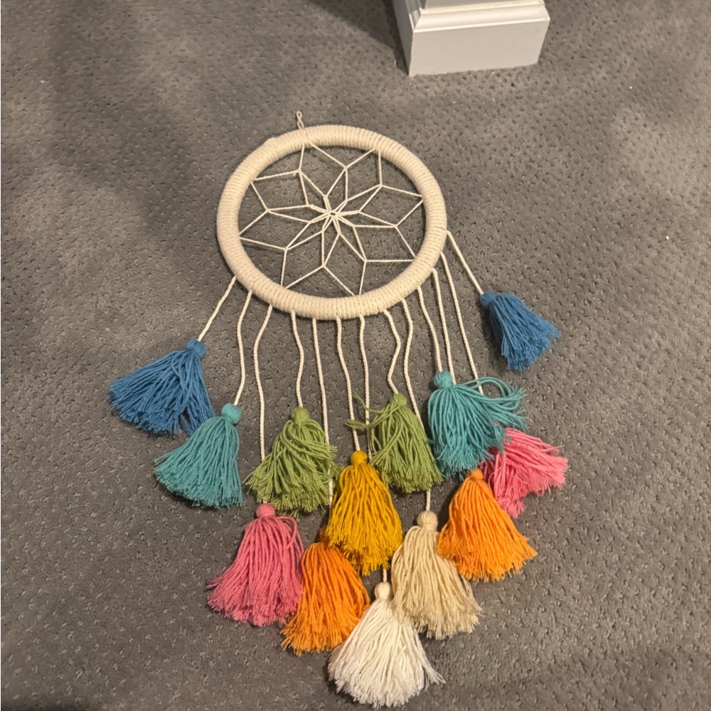 Colorful Tassel Dreamcatcher